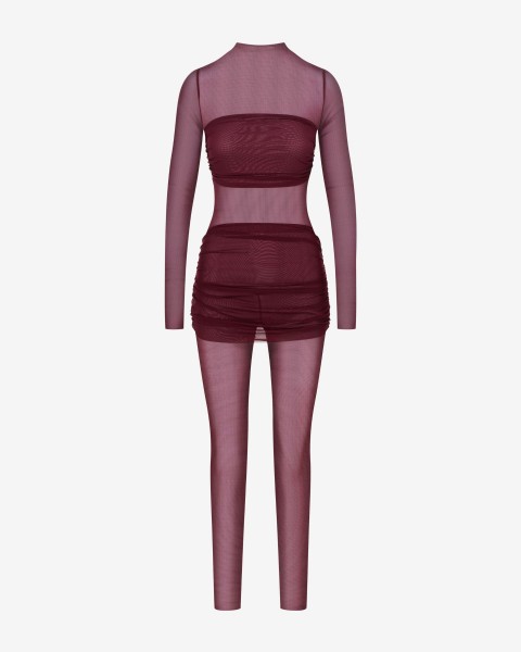 ambra burgundy // kombinezon