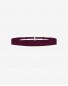 mila burgundy // breast band