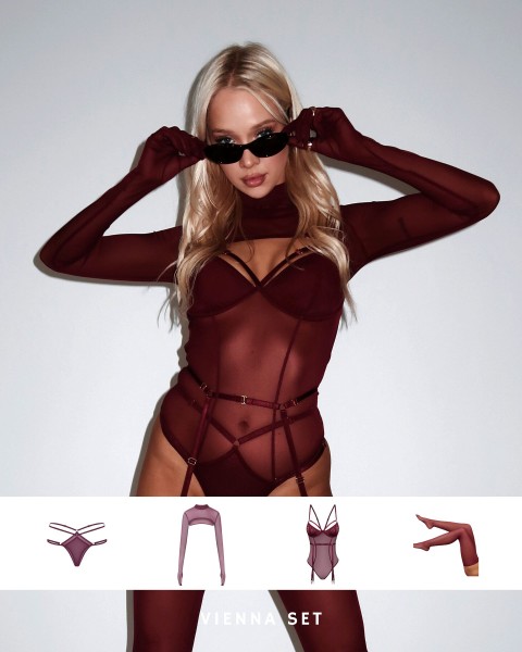 body-cornelia-burgundy-siateczka-paski-vienna-zestaw