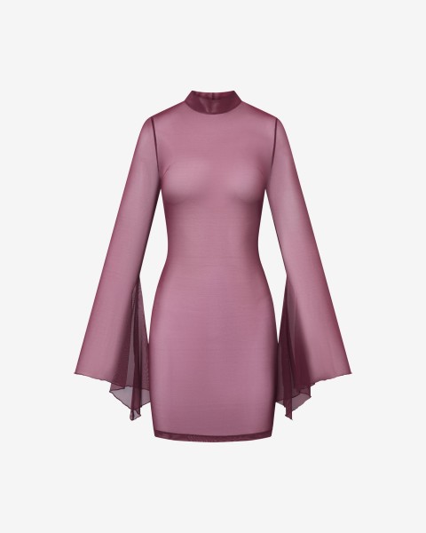 mara burgundy // dress