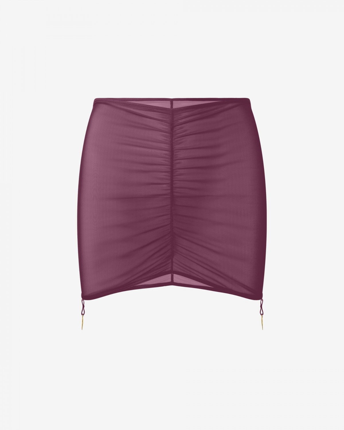 reina burgundy // skirt